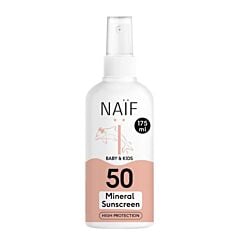 Naïf Sun Baby & Kids Minerale Zonnebrand Spray SPF50 - 175ml