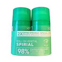 SVR Spirial Plantaardige Roll-on Deodorant - Duopack 2x 50ml