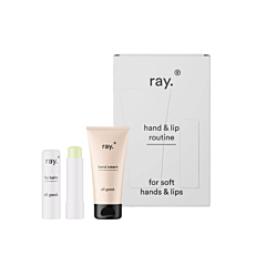 Ray. Coffret Cadeau Routine Mains & Lèvres