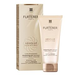 René Furterer Absolue Kératine Shampooing-soin Réparateur, Cheveux abîmés, fragilisés 50ml