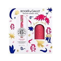 Roger&Gallet Cadeauset Gingembre Rouge Geparfumeerd Water + Geurkaars