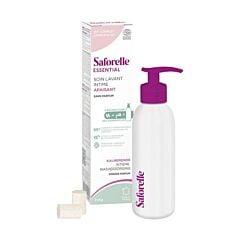Saforelle Essential Soin Lavant Intime Apaisant Sans Parfum - Flacon + 2x6g Sticks