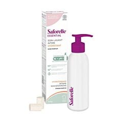 Saforelle Essential Soin Lavant Intime Hydratant Sans Parfum Kit - Flacon + 2x6g Sticks