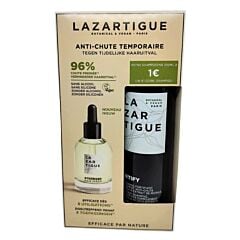 Lazartigue Tijdelijke Haaruitval Stronger Serum - 50ml + Fortify Shampoo 250ml aan €1
