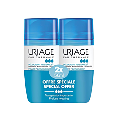 Uriage Deodorant Force 3 Roll-On Promo 2x50ml
