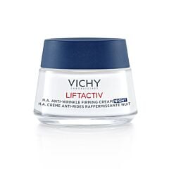 Vichy Liftactiv H.A. Crème de nuit - Anti-Rides et Raffermissante  - peaux sèches - 50ml