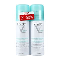 Vichy Deo Anti-Transparant Intense 48h - 2x125ml Promo