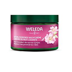 Weleda Crème De Nuit Lissante Douce à La Rose Musquée Et Au The Blanc - 40ml