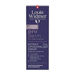 Louis Widmer Proderm Extrait Liposomal Serum Zonder Parfum - 30ml