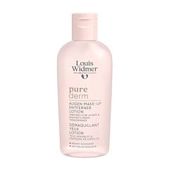 Louis Widmer Purederm Oogmake-up Reiniging Lotion Zonder Parfum - 100ml