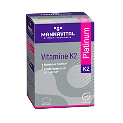  Mannavital Vitamine K2 Platinum V-caps - 60 Capsules
