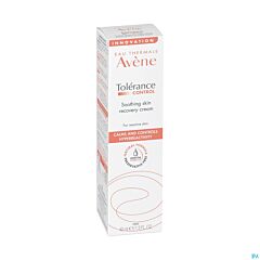 Avène Tolerance CONTROL Crème apaisante restauratrice, Peau réactive - intolérante 40ml