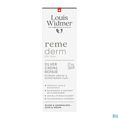Louis Widmer Remederm Crème Réparatrice à l’Argent Sans Parfum - 75ml