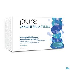 Pure Magnesium Trium - 60 comprimés
