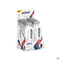 Etixx Energy Gel Raspberry – 12×40ml