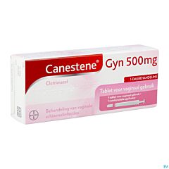 Canestene Gyn Clotrimazole 500mg 1 Vaginale Tablet + Applicator