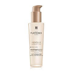 René Furterer Absolue Keratine, Herstellende beauty Crème, Beschadigd, broos haar, zonder spoelen 100ml