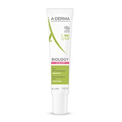 A-Derma Biology Calm Soin Dermatologique apaisant, Peau réactive 40ml