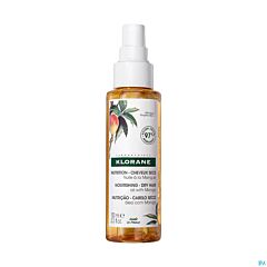 Klorane Mangue Huile Nutrition,  Nourrissant & éclat, Cheveux secs 100ml