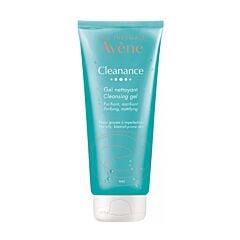 Avène Cleanance Reinigingsgel , Zuivert & matteerd, Vette huid 200ml