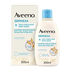 Aveeno Dermexa Gel Nettoyant Émollient Sans Parfum - 300ml