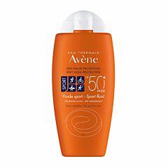 Avène Zon SPF 50+ Fluide Sport Zeer hoge zonnebescherming, Gevoelige huid 100ml