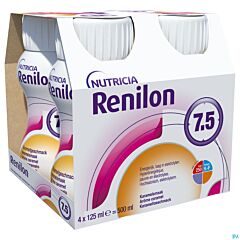 Nutricia Renilon 7.5 Caramel Bouteille 4x125ml