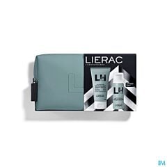 Lierac Homme Cadeauset Aftershavebalsem 75ml + Scheerschuim 50ml Gratis