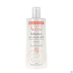Avène Tolerance Lotion Nettoyante gélifiée, Peau réactive, Visage & yeux  400ml