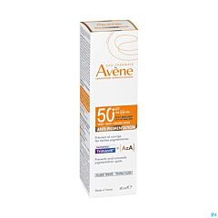 SPF 50+ Anti-pigmentation Dagelijkse fluide getint Hoge zonnebescherming, Gevoelige huid 40ml