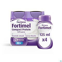 Fortimel Compact Protein 2.4kcal Neutre - 4x125ml