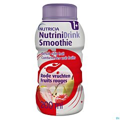 Nutrinidrink Smoothie Rode Vruchten - 200ml