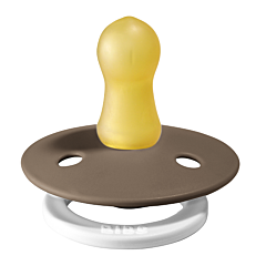 Bibs Glow In The Dark Sucettes 0-6m Vanilla/Oak 2 Pièces