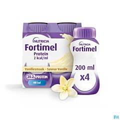 Fortimel Protein 2kcal Vanilla - 4x200ml