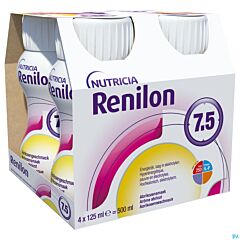 Nutricia Renilon 7.5 Abricot Bouteille 4x125ml