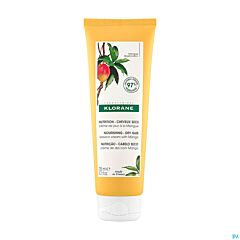 Klorane Mangue Crème de jour Nutrition, Nourrissant & éclat, Cheveux secs 125ml