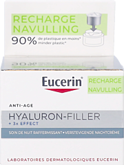 Eucerin Hyaluron Filler 3x Effect Verstevigende Nachtcrème Navulling - 50ml