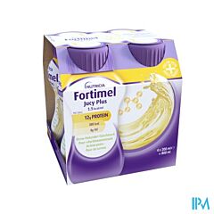 Fortimel Jucy Plus Peer Vlierbloes - 4x200ml