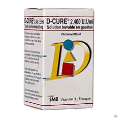 D-Cure Vitamine D Solution Buvable en Gouttes 10ml