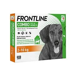 Frontline Combo Line Hond S 2-10kg Vlooien/Teken 6x0,67ml