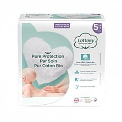 Cottony Couches Bébé - Taille 5 - 11-25kg - 24 Pièces
