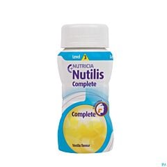 Nutricia Nutilis Complete Stage 1 Vanille Bouteille 4x125ml