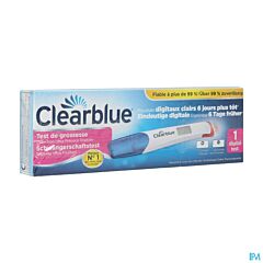 Clearblue Test de Grossesse Ultra Précoce Digital 1 Pièce