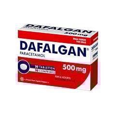 Dafalgan Adultes 500mg 20 Comprimés Secs