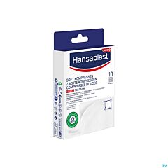 Hansaplast Soft Compresses 7,5cmx7,5cm - 10 Pièces