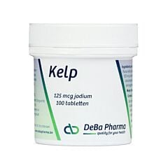 Deba Pharma Kelp 125mcg Jodium 100 Capsules