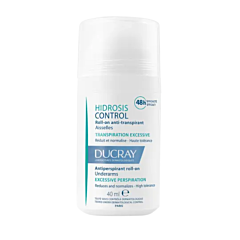 Ducray Hidrosis Control Roll-On anti-transpirant, Transpiration excessive, aisselles 40ml