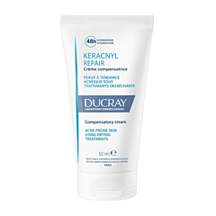 Ducray Keracnyl Repair Crème, Huid met neiging tot acné onder uitdrogende behandelingen 50ml