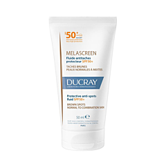 Ducray Melascreen Beschermende Fluide tegen pigmentvlekken SPF50+, bruine vlekken 50ml