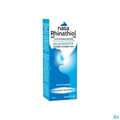 Nasa Rhinathiol Congestion Nasale Solution pour Pulvérisation Nasale 10ml